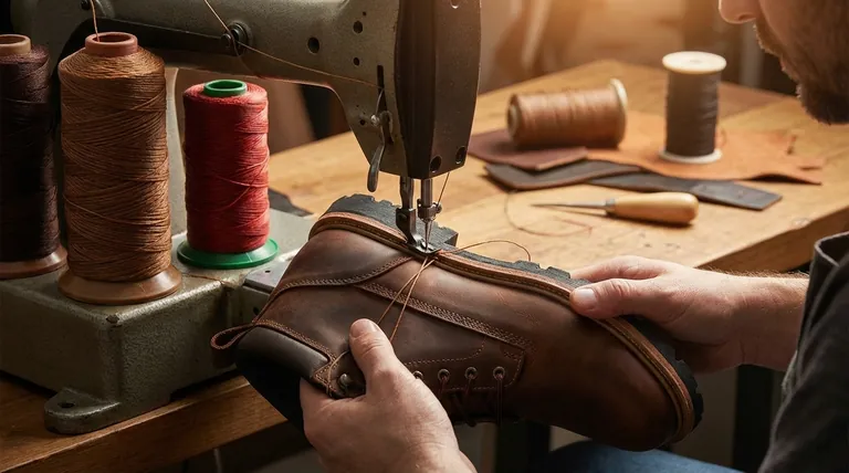 Quels sont les paramètres clés de qualité du fil à coudre pour la couture Goodyear welt ? Assurez des chaussures durables et résilientes