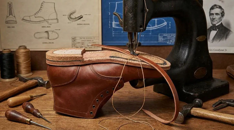 Comment le montage Goodyear a-t-il obtenu son nom ? L'histoire d'une révolution de la chaussure