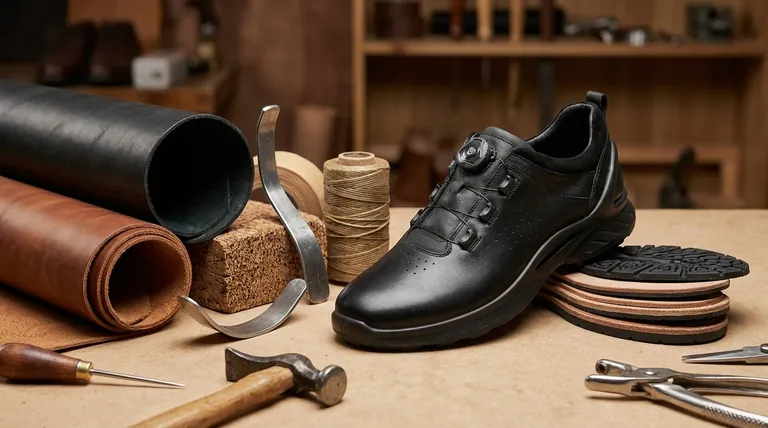 ما هي المواد المستخدمة في الأحذية ذات النعل المبطن بتقنية Goodyear؟ اكتشف المتانة وقابلية الإصلاح