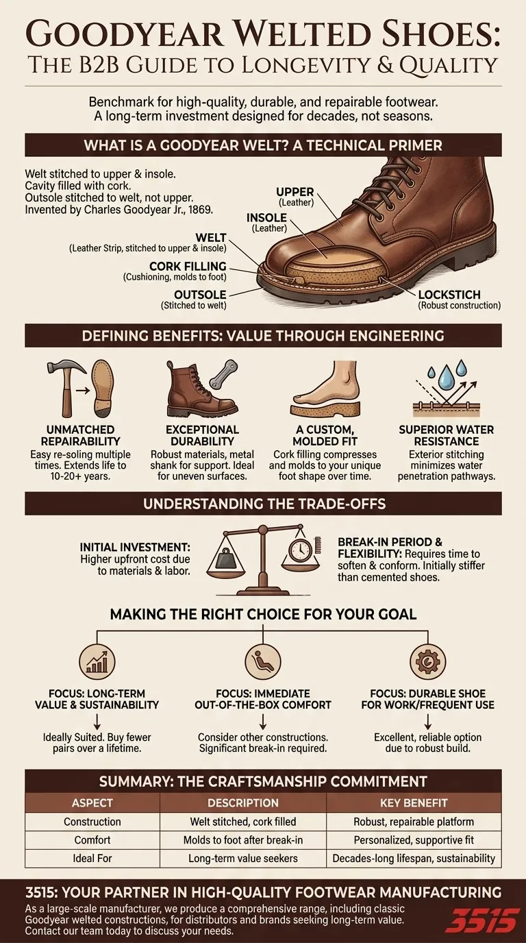 Quelle est la conclusion générale sur les chaussures à montage Goodyear ? Un guide de la valeur à long terme Guide Visuel