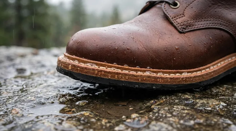 How does Goodyear welt construction improve water resistance? The Ultimate Guide to Durable, Weather-Resistant Footwear