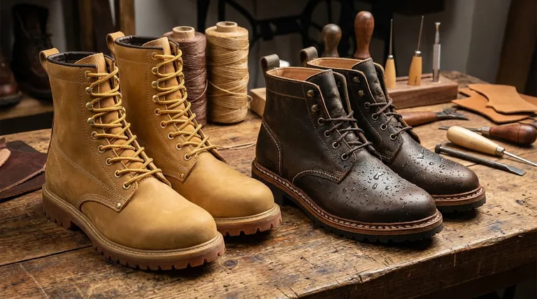 Quelles sont les caractéristiques de la construction norvégienne par rapport à la construction Goodyear welt ? Un guide de durabilité et de style