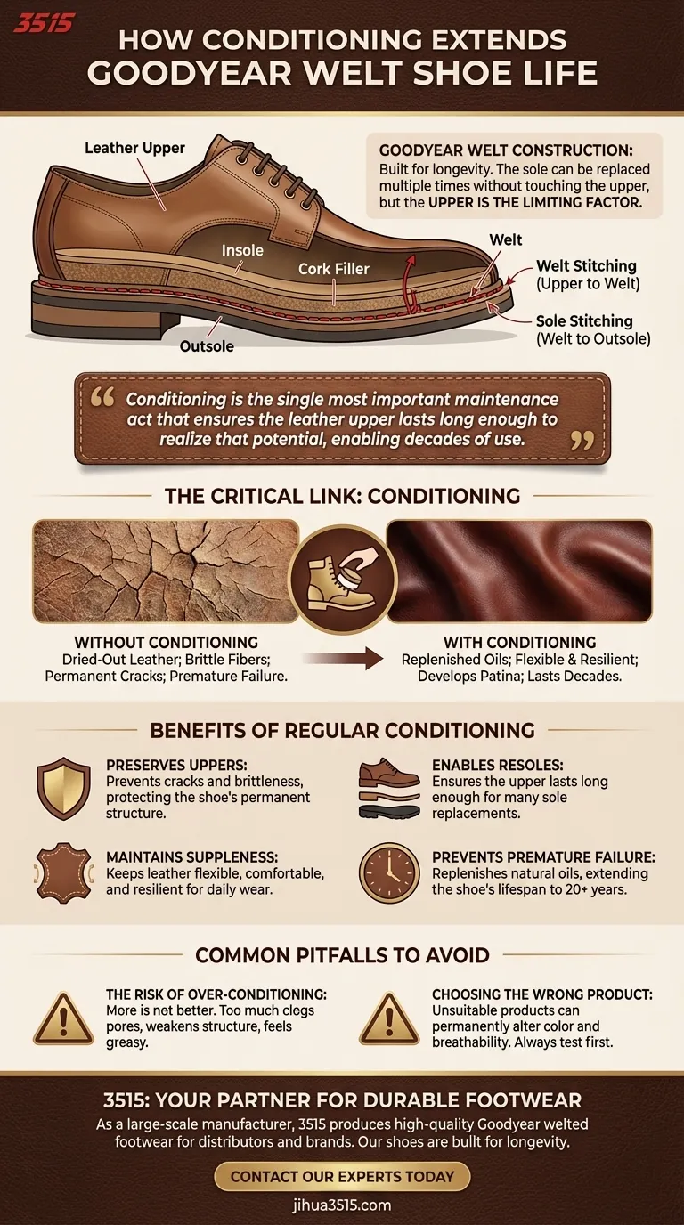 Comment le conditionnement profite-t-il aux chaussures Goodyear Welt ? Libérez des décennies d'utilisation grâce à un entretien approprié Guide Visuel