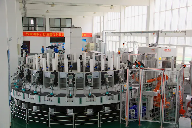 3515 Deshimazhi shoemaking automated production line 3