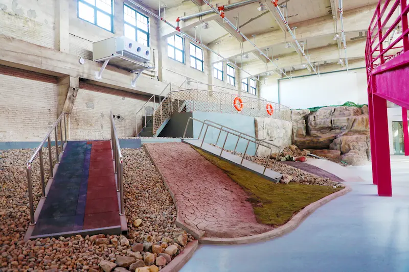 3515 Footwear Testing Field - Mountain Slope Scenario Testing Area