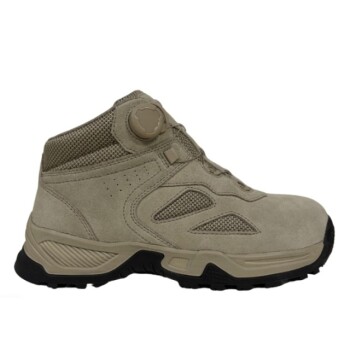 Premium Wholesale Wheat Nubuck Safety Boot with Rapid Lacing System