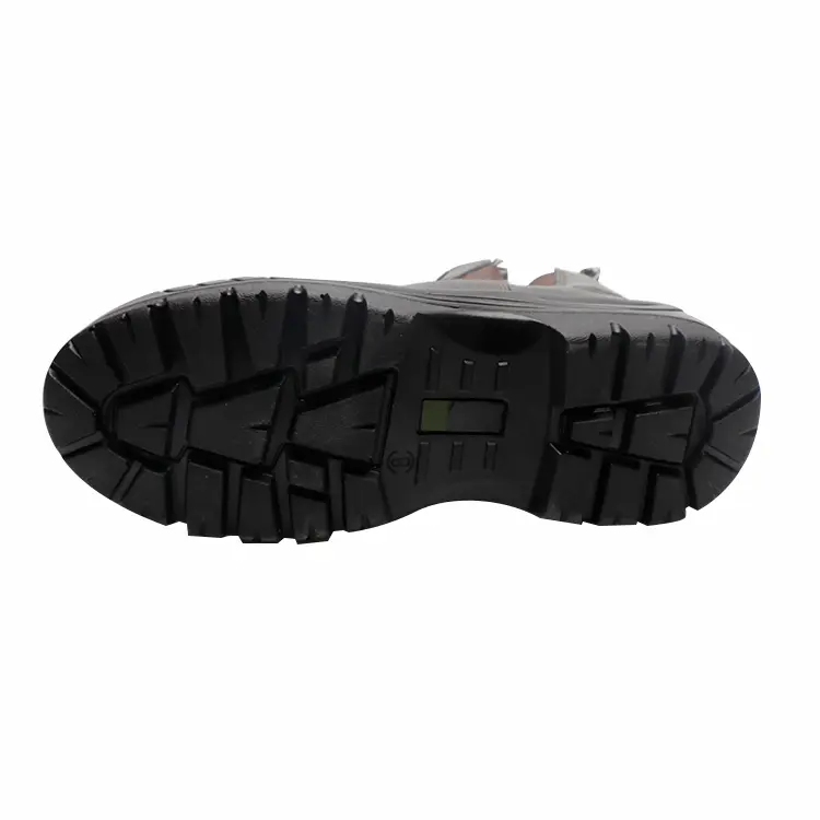 Sola durável e antiderrapante de uma bota de trabalho fabricada