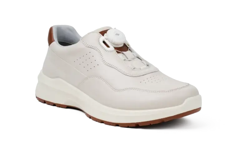 Side of dress shoe