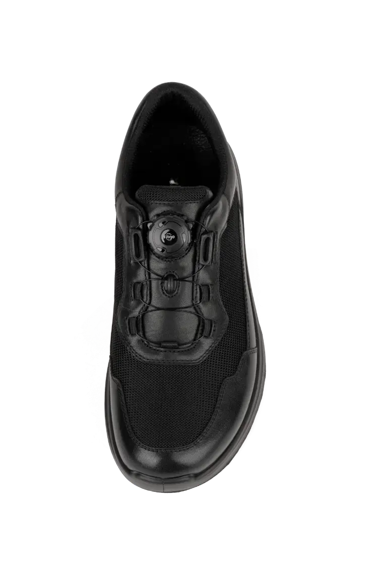 Front view showing breathable mesh and sleek design for private label