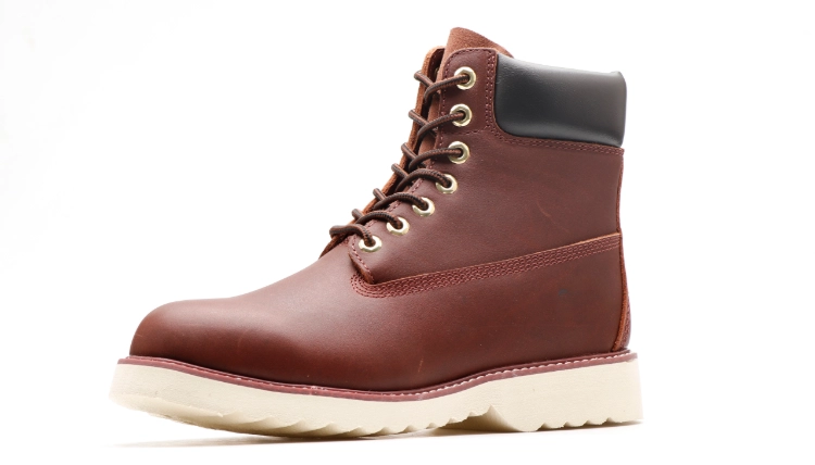 Side view of work boots