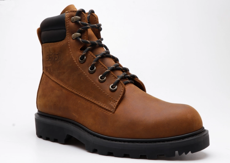Work boots side view