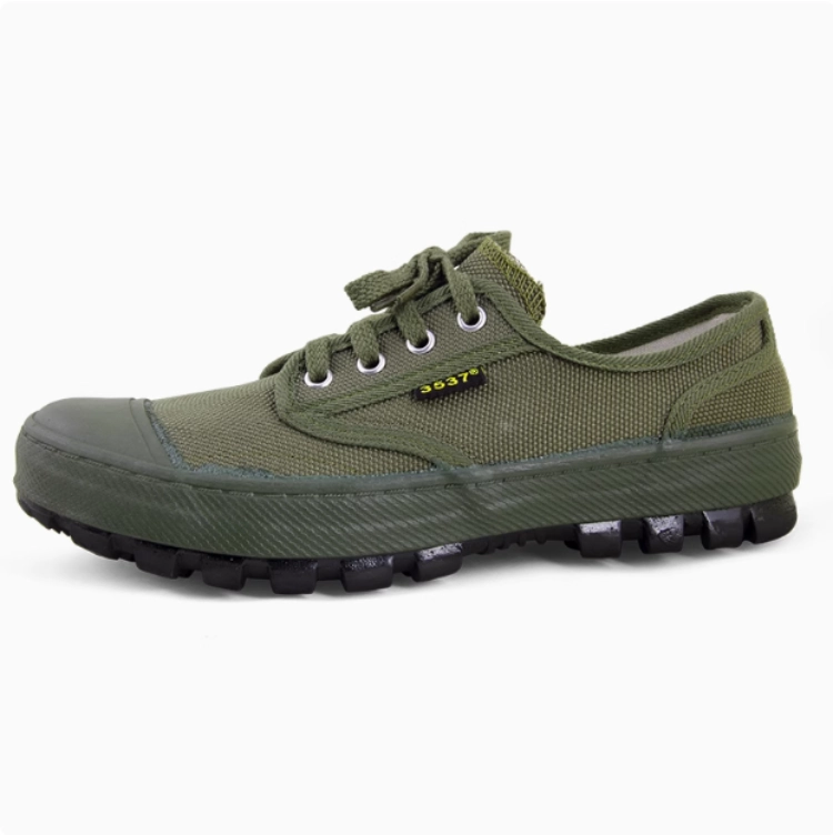 rubber soled shoes detals