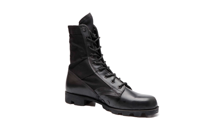OEM taktische Stiefel Seitenansicht von der Fabrik