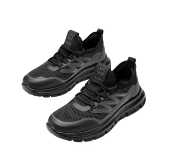 Versatili scarpe da ginnastica nere dal design moderno e dalle prestazioni elevate