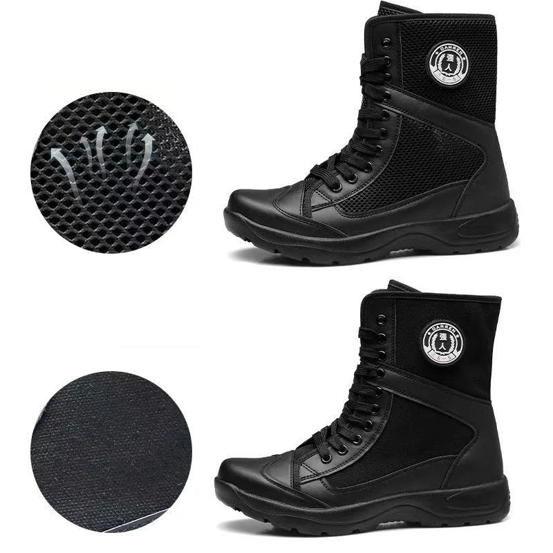 taktische stiefel details