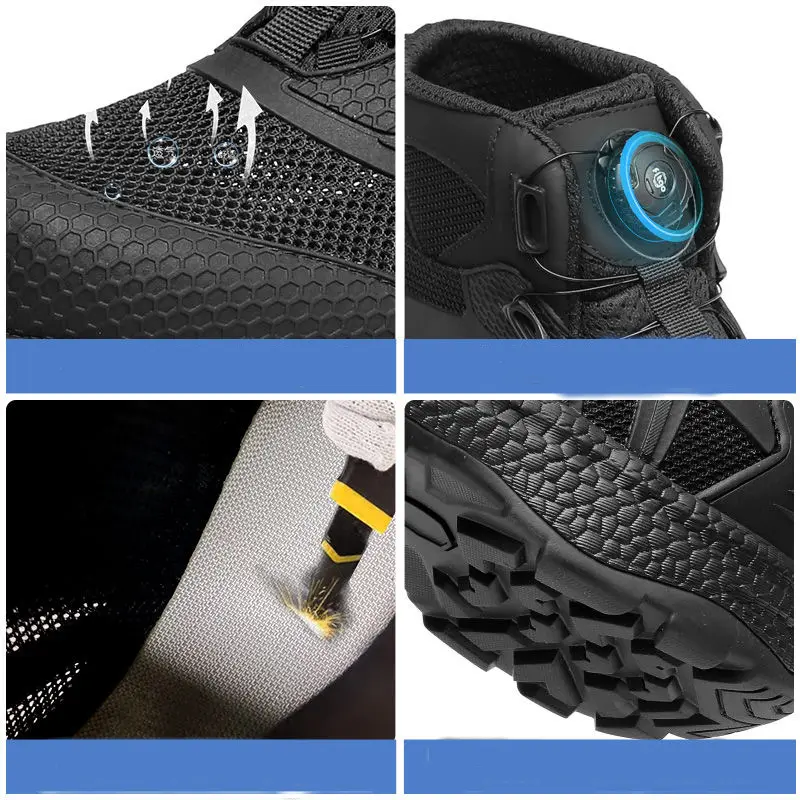 전술 부츠의 퀵 다이얼 레이싱 시스템 클로즈업 이미지