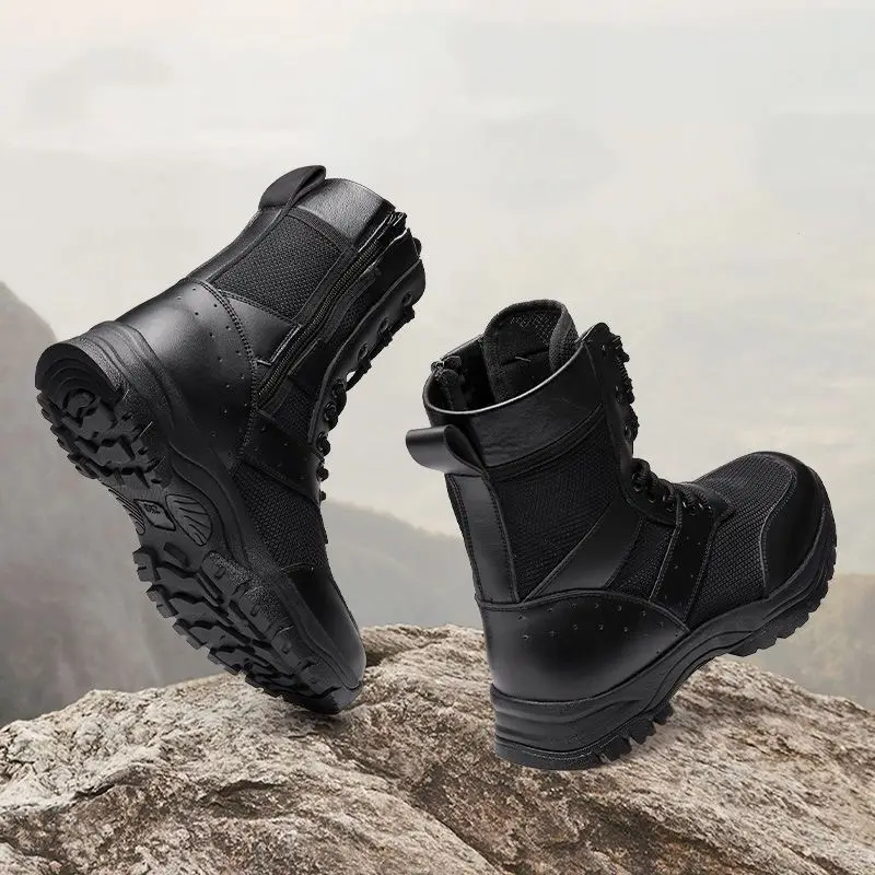 кожа и нейлон тактические сапоги завод