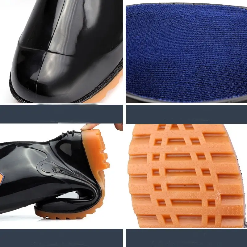 批发雨靴的高牵引力鞋底