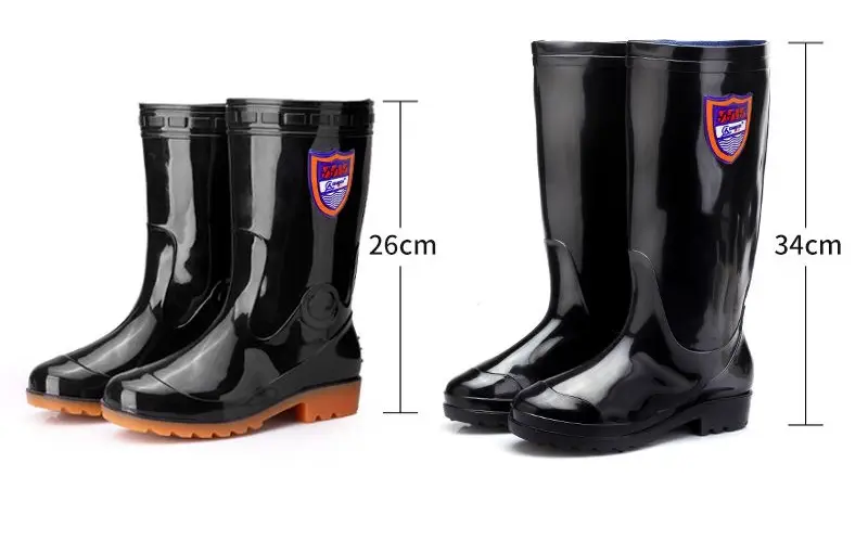 批量生产防水雨靴