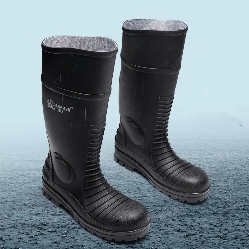 작업 부츠에 맞춤형 로고 배치