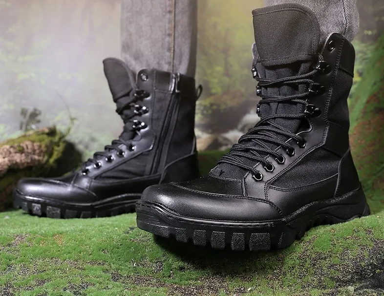 Customizable features of wholesale combat boots